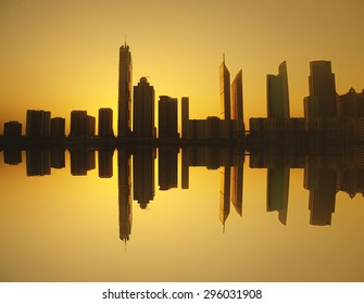 Steel beauty of Emirates. Luxury architecture of Dubai, middle east.  - Shutterstock ID 296031908