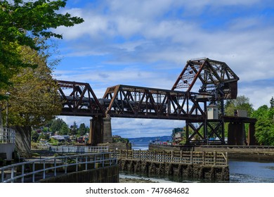 Steel Bridge Near Ballard Locks