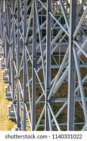 Steel Construction Of The Indoor Ski Slope Snowworld Zoetermeer, Netherlands