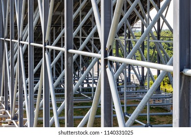 Steel Construction Of The Indoor Ski Slope Snowworld Zoetermeer, Netherlands - 2