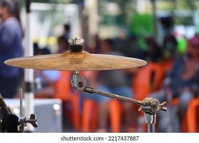 Steel cymbals, instrument parts, drum kits, selectable focus. - Powered by Shutterstock