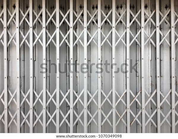 Steel Door Backgroundsteel Cage Stock Photo Edit Now