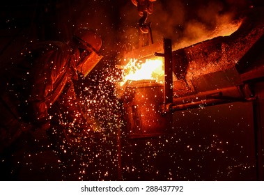 Steel Factory, Melting Iron