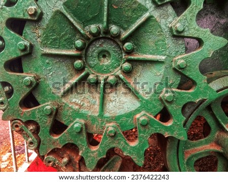 steel, steel frames from the wheels of heavy combat or war equipment, a type of panzer or tank wheel