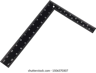 Steel Framing Setsquare Isolated On White Stock Photo 1506370307 