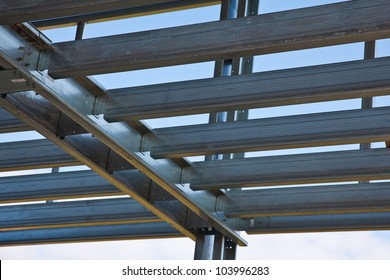 Steel Load Bearing Structure Of Mezzanine