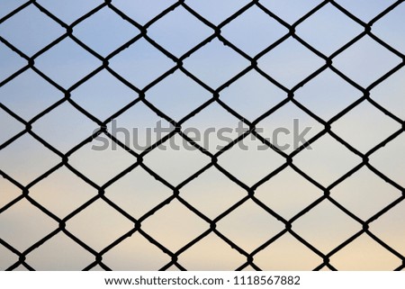 Similar – Image, Stock Photo running Net Wire