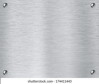 Steel metal textured plate background - Shutterstock ID 174411443