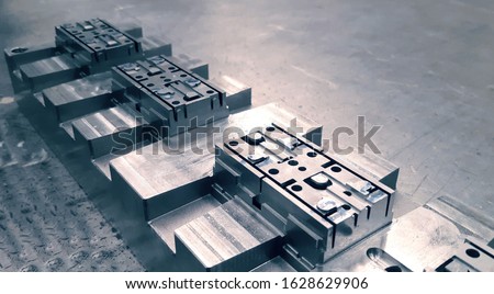 steel mold for plastic injection product.