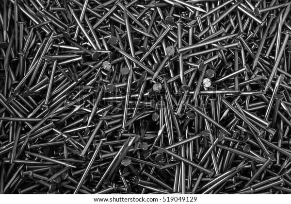 Steel Nails Iron Nails Nails Photo Stock Photo 519049129 | Shutterstock