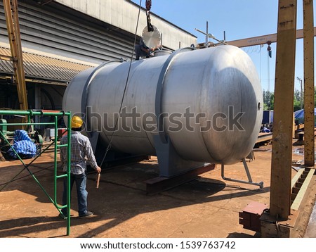 Steel Pressure Vessel Fabrication Work