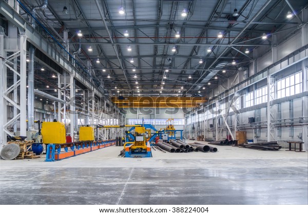 Steel Production Factory Stock Photo (Edit Now) 388224004