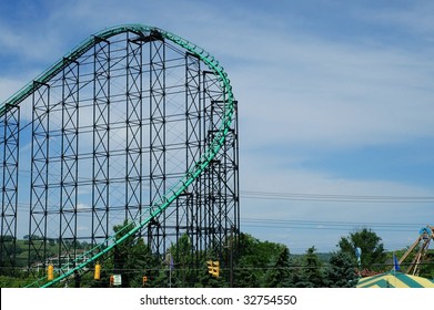 Steel Roller Coaster Images, Stock Photos & Vectors 