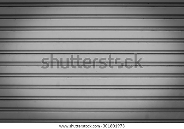 Steel Sliding Doors Metal Sheet Slide Stockfoto Jetzt