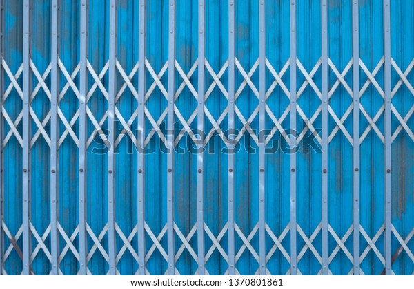 Steel Sliding Doors Old Texture Wall Stock Photo Edit Now