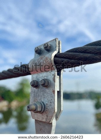 Steel sling is one of the main structures in suspension bridge construction.