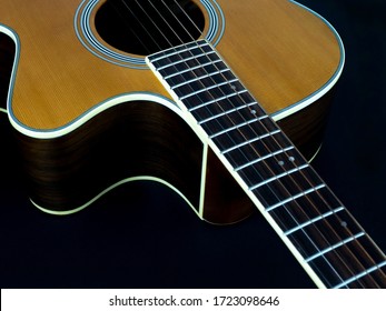 Steel String Acoustic Guitar, Partially