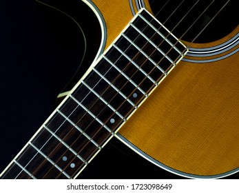 Steel String Acoustic Guitar, Partially