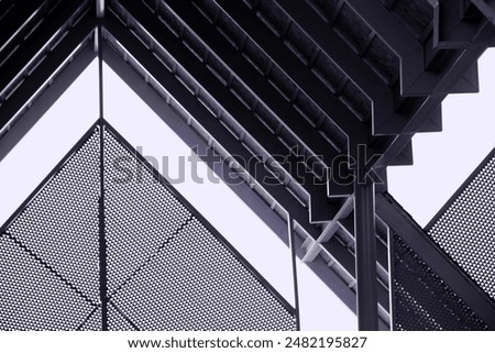 steel structure geometric shape triangle shape pattern abstract miniaml background