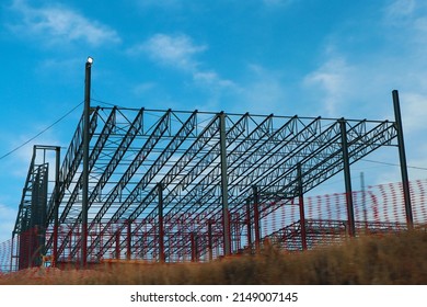 Steel structure low angle view concept powerful machine light pole connecting no people infrastructure silhouette cloud metallic overhead tall generator lines cables low angle building equipment watt