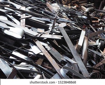 The Steel Waste And Scrap Metal , Prepare For Recycle