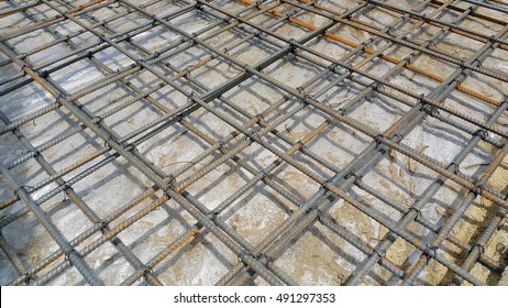 Steel Wire Mesh Texture Construction Site Stock Photo 491297353 ...