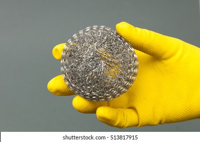 Steel Wool Cleaning Kitchen Stock Photo 513817915 | Shutterstock