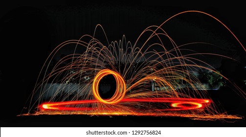 Steel Wool Experimental Photography