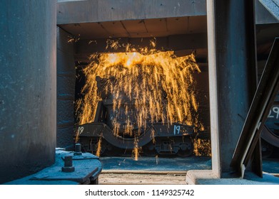 Steelmaking Plant Steelmaking Workshop Stock Photo 1081851440 ...