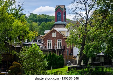 Steeple Building In Historic New Hope PA