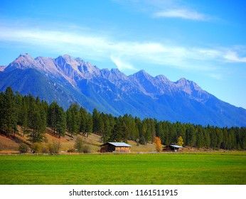 The Steeples Mountain Range, Cranbrook, Bc, Canada