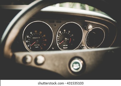 Steering Wheel And Car Mileage  