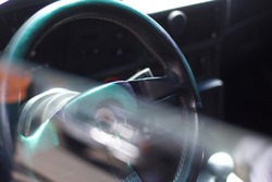 Steering Wheel Of Old Win Rage Car With Interior 