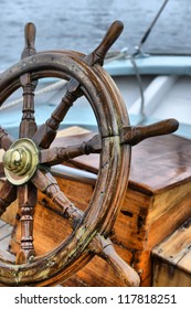 Steering Wheel Sailboat