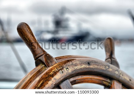 steering wheel sailboat