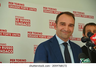 Stefano Lo Russo Of Democratic Party Elected Today As New Mayor Of The City Turin Italy October 18 2021