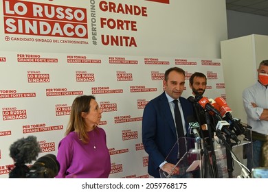 Stefano Lo Russo Of Democratic Party Elected Today As New Mayor Of The City Turin Italy October 18 2021