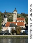 Stein an der donau, krems, wachau valley, unesco world heritage site, lower austria, austria, europe