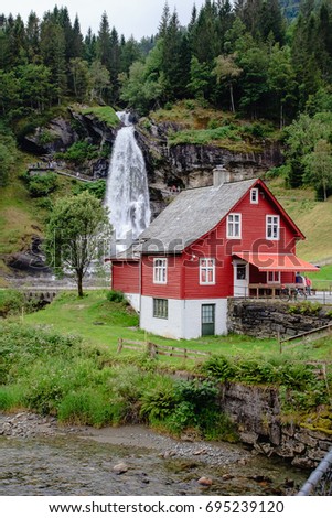 Steinsdalfossen in Norway