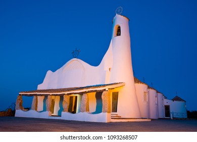 Stella Maris Church In Porto Cervo, Sardinia