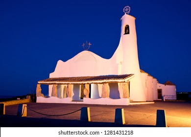 Stella Maris Church In Porto Cervo, Sardinia