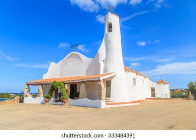 Stella Maris Church In Porto Cervo, Sardinia