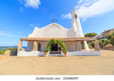 Stella Maris Church In Porto Cervo, Sardinia