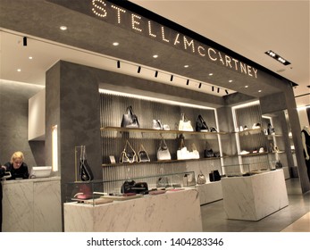 Stella McCartney Bags For Sale Inside Rinascente Store In Rome