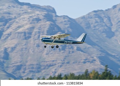 STELLENBOSCH - AUGUST 2: A Cessna 172 Shortly After Takeoff, August 2, 2009, Stellenbosch Airfield, South Africa. First Flown In 1955, More Cessna 172s Have Been Built Than Any Other Aircraft.