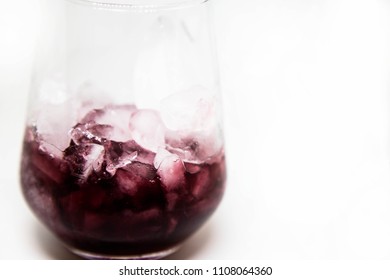 Stemless Glass Of Wine