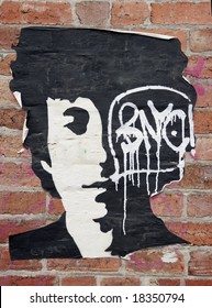 Stencil Art  Of Bob Dylan