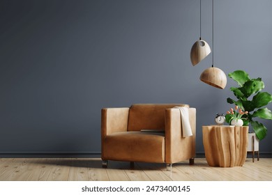 Step back in time with this vintage-inspired living room photo. Classic furniture, retro decor, and warm colors create a nostalgic and cozy atmosphere perfect for a charming home interior - Powered by Shutterstock