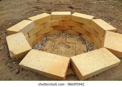 Concrete Fire Pit Stock Photos Images Photography Shutterstock