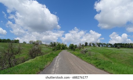 In the steppe